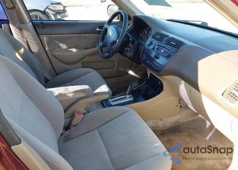 2003 Honda Civic Lx из США, поврежденный, VIN 2HGES16513H535168